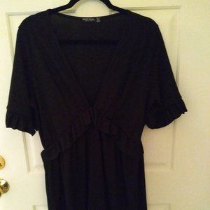 Black Ruffle Dress